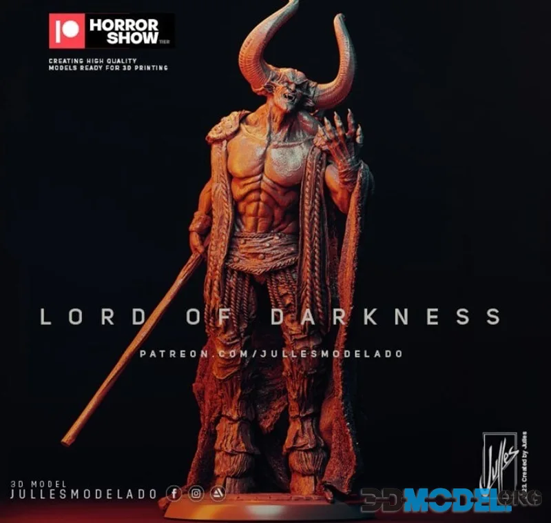 Julles Modelado - Lord of Darkness – Printable