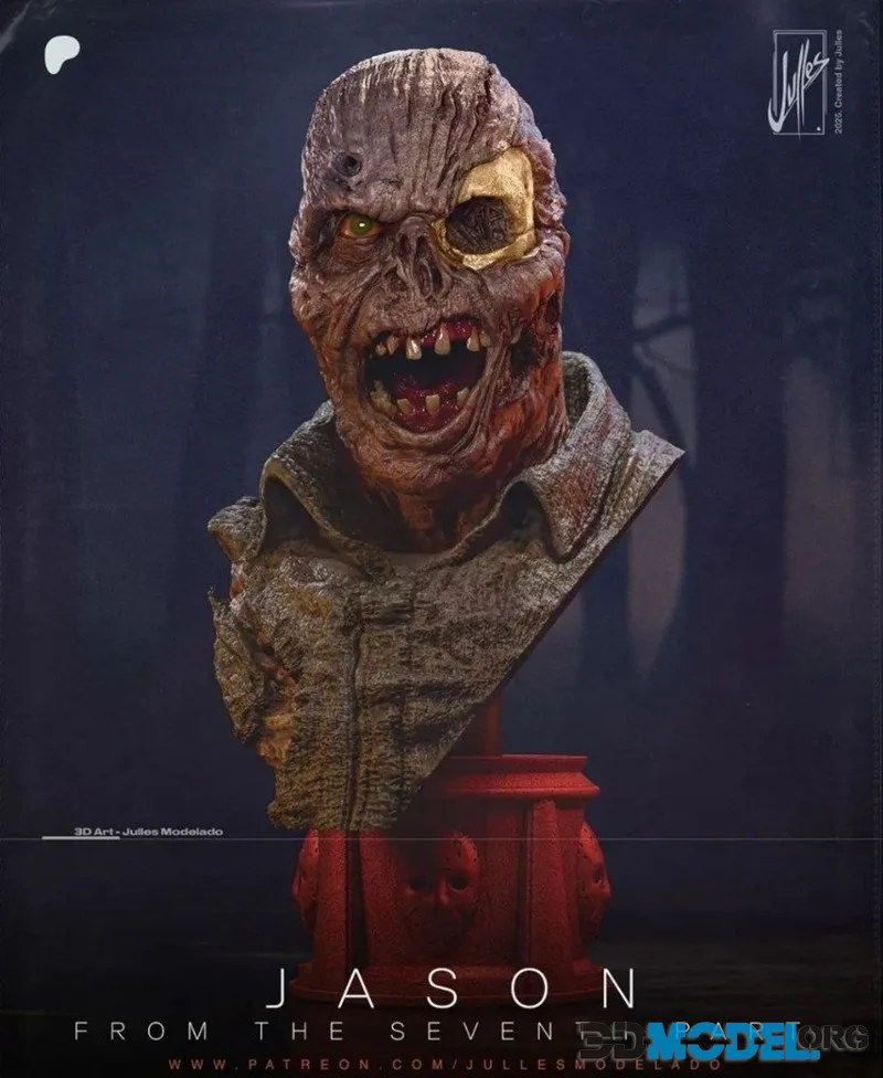 Julles Modelado - Jason without mask – Printable