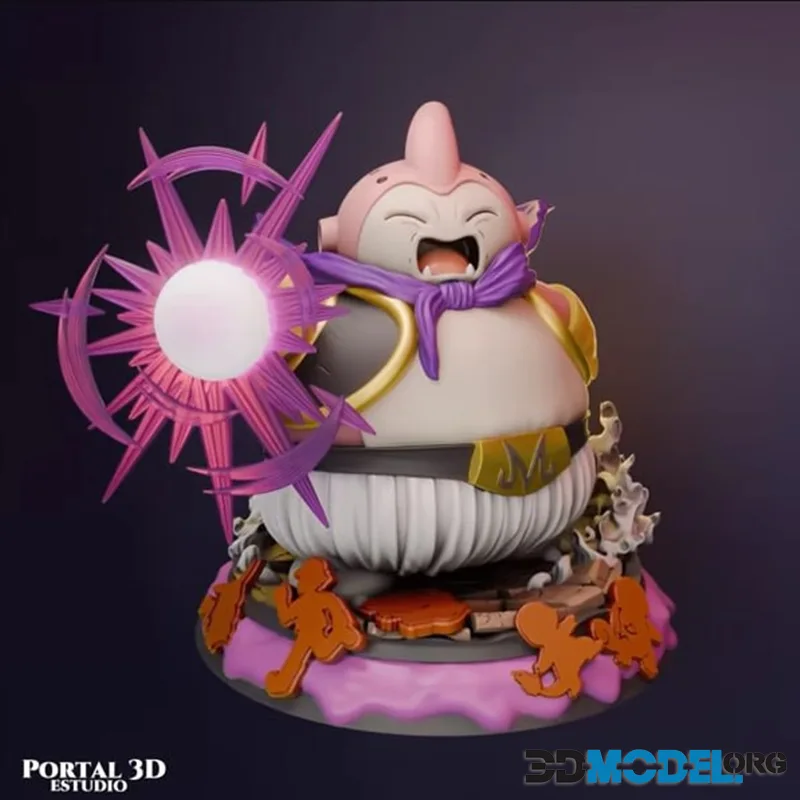 Snorlax x Majin Boo – Printable