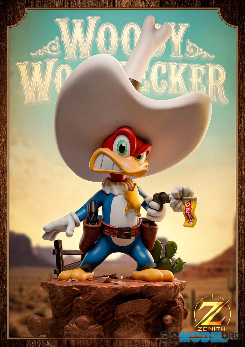 Zenith Studios - Woody Woodpecker – Printable