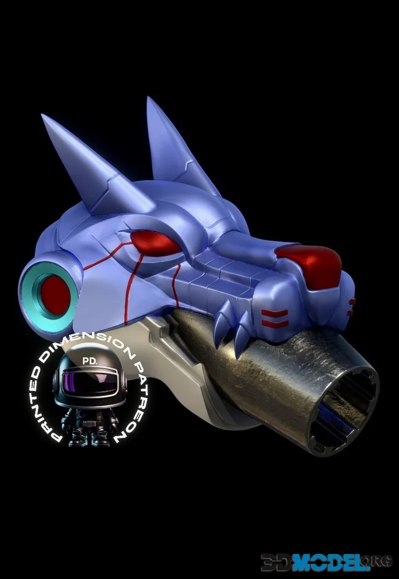 Garry Cannon Omegamon - Omnimon - Digimon – Printable