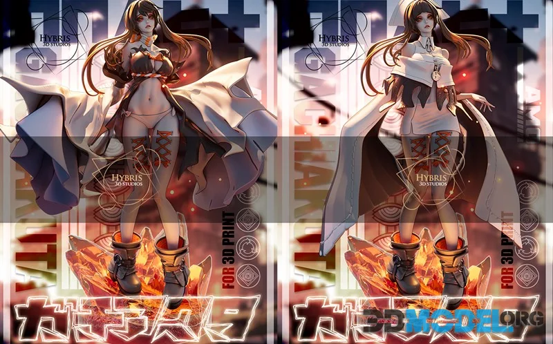 Hybris Studios - Amo from Gachiakuta Collector Package – Printable