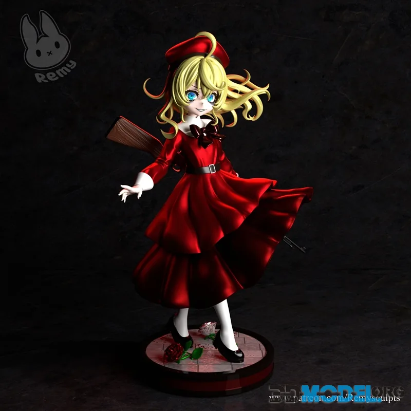 Remy Sculpts - Tanya Degurechaff – Printable