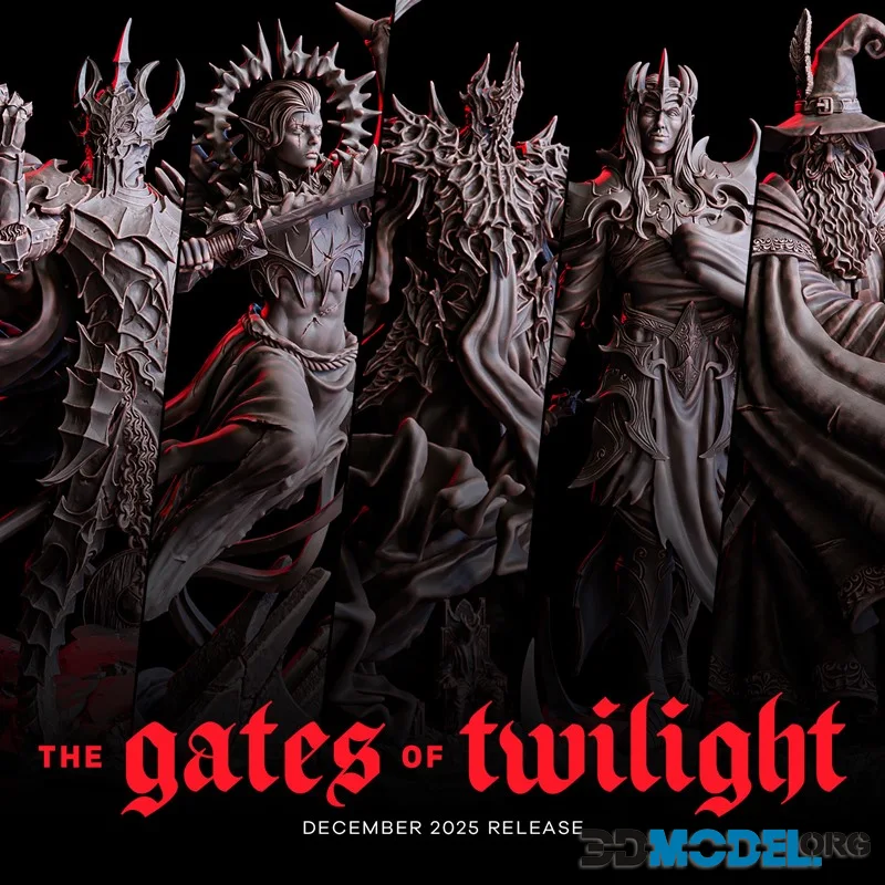 Flesh Of Gods - The Gates of Twilight December 2025 – Printable