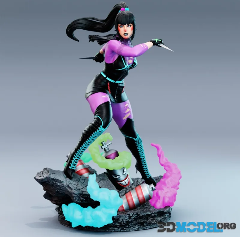 BrunoArt3D - Punchline DC Comics – Printable