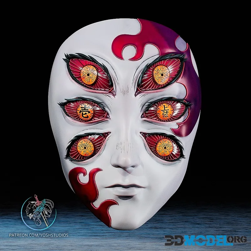 Yosh Studios - Upper Moon 1 Mask – Printable