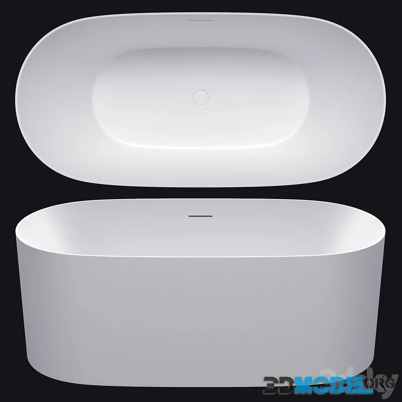 ABBER AB9368 - 1.7 _ freestanding bathtub