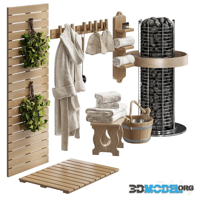 Accessories for baths and saunas