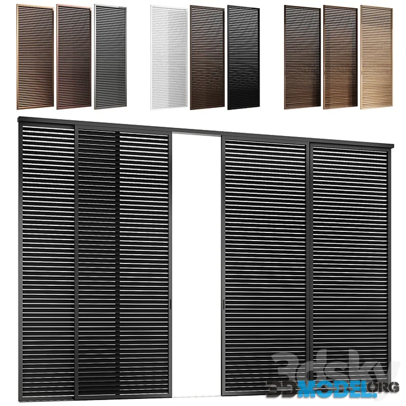 Animated Levante sliding partitions from ADL