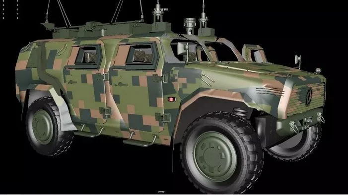 Armored 4×4 Military Tactical Command Vehicle (PBR)