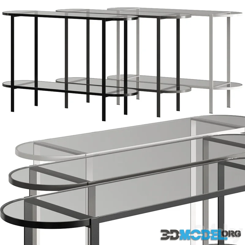 Aytm Fumi Console Tables