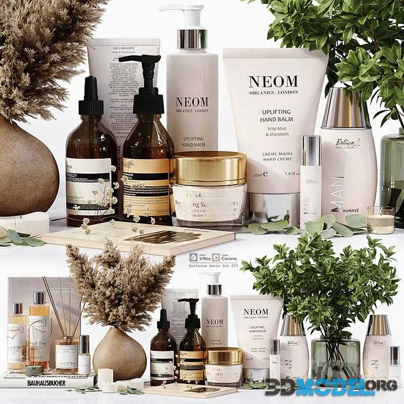 Bathroom Decor Set 025