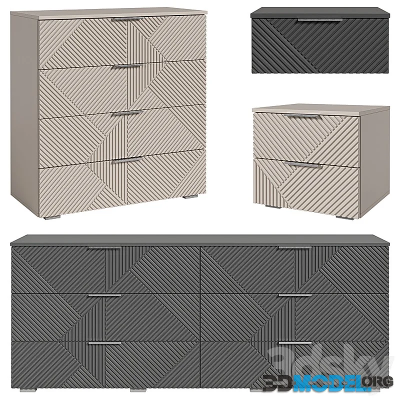 Bedside tables Chests Shelton
