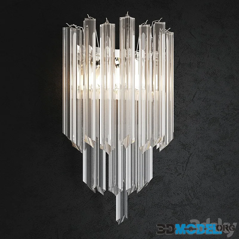 BELLA FIGURA WATERFALL 2 WALL LIGHT WL411-2
