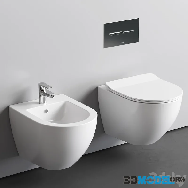 BidetToilet bowl Ceramica Nova Metropol