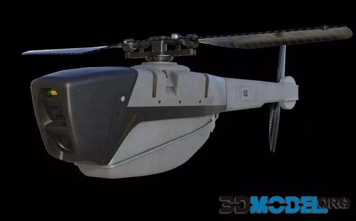 Black Hornet Nano Drone (PBR)