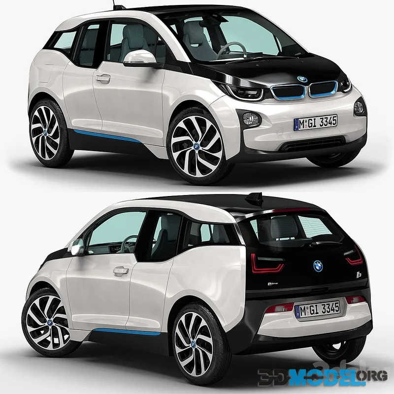 BMW i3 with a salon