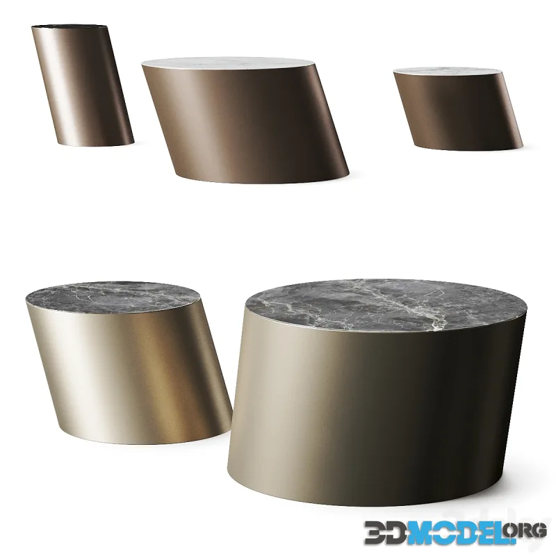 Bonaldo Pisa Coffee Tables set