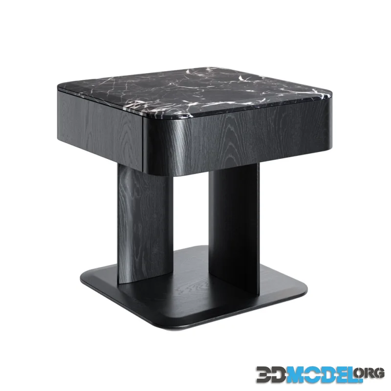 Brera Bedside Table by Poliform