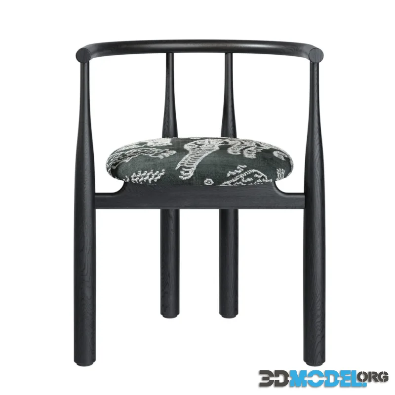 Bukowski Black Chair by New Works