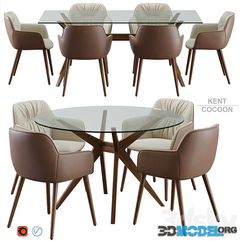 Calligaris kent+cocoon