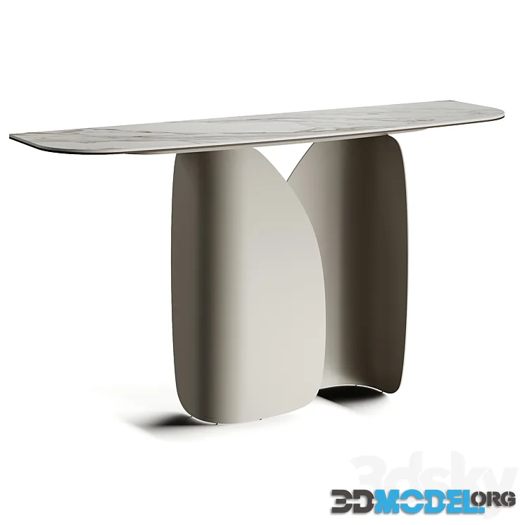 Calligaris TWINS White Console Table