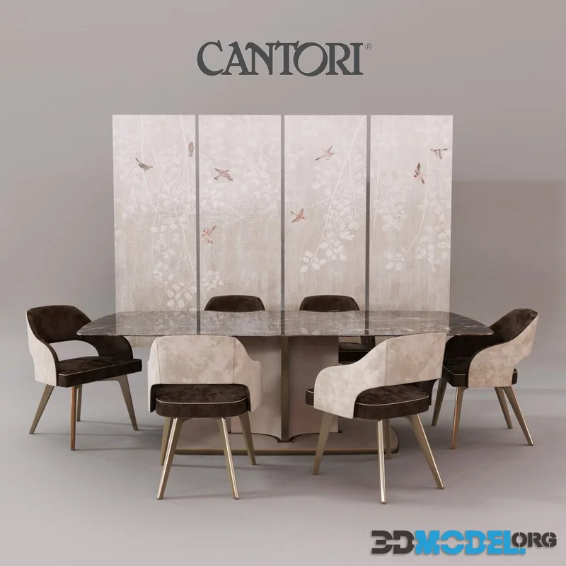 Cantori Adria chair and Voyage Tables