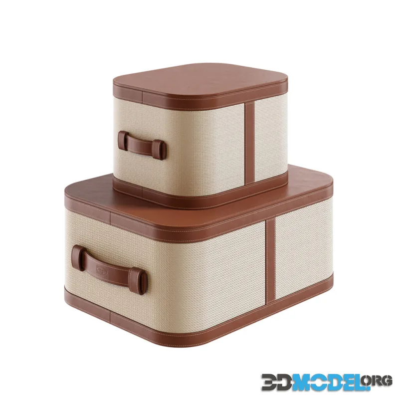 Cherish Closet Boxes by Poltrona Frau