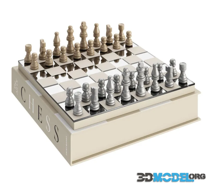 Chess Mirror Set by Printworks