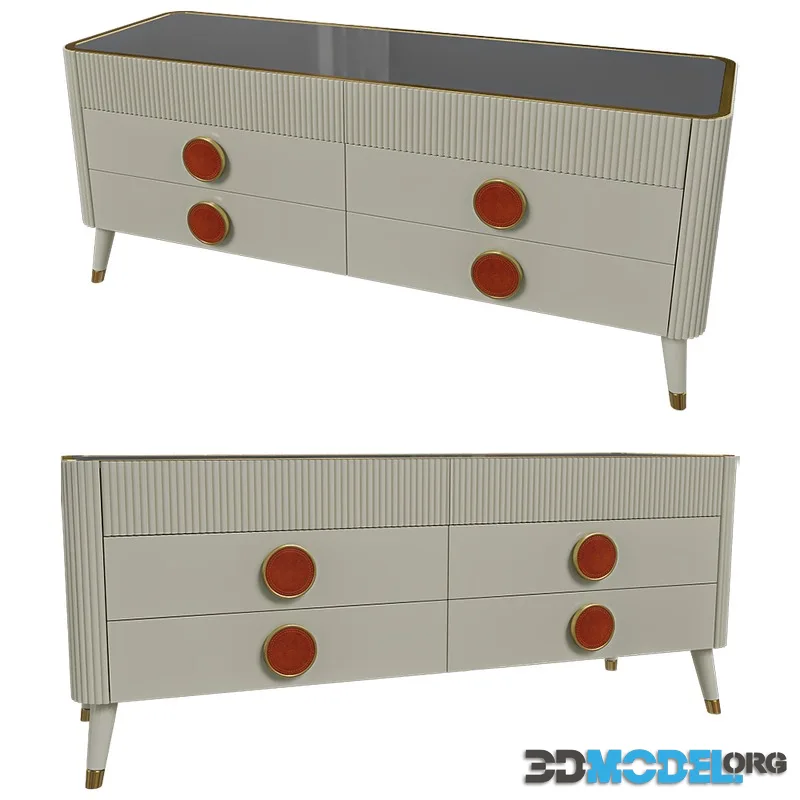 Chest of drawers Double N19
