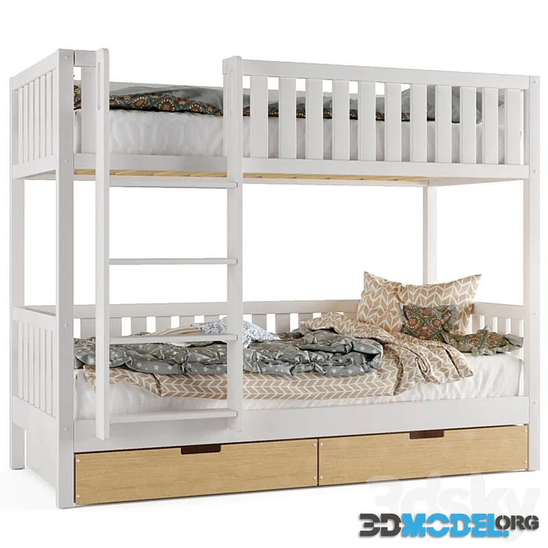 Childrens bunk bed 07