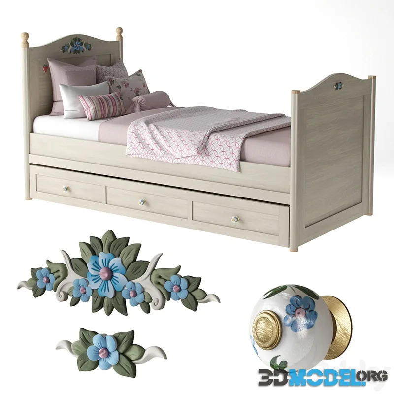 Cilek Flora Bed 20.01.1301.01