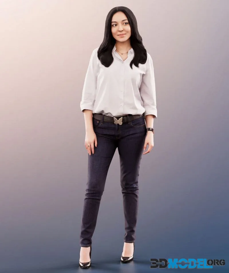 Classy Woman In High Heels (PBR)