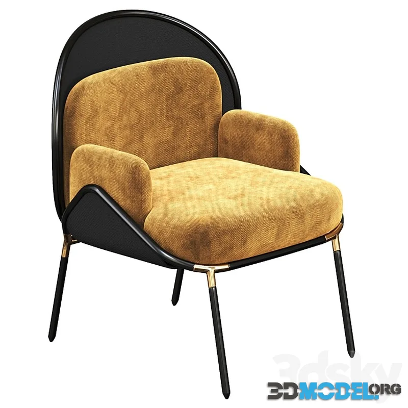 Contemporary visitor armchair MESH LOW BACK