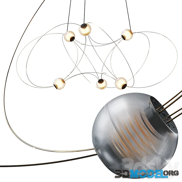 DCW Editions Munari 6 Pendant Lamp