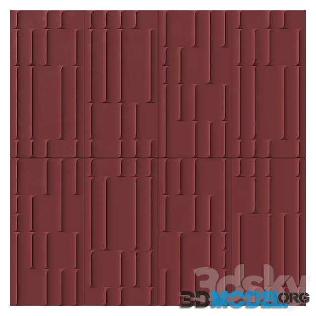 Decorative Panel Inkiostro Bianco MOTIVO