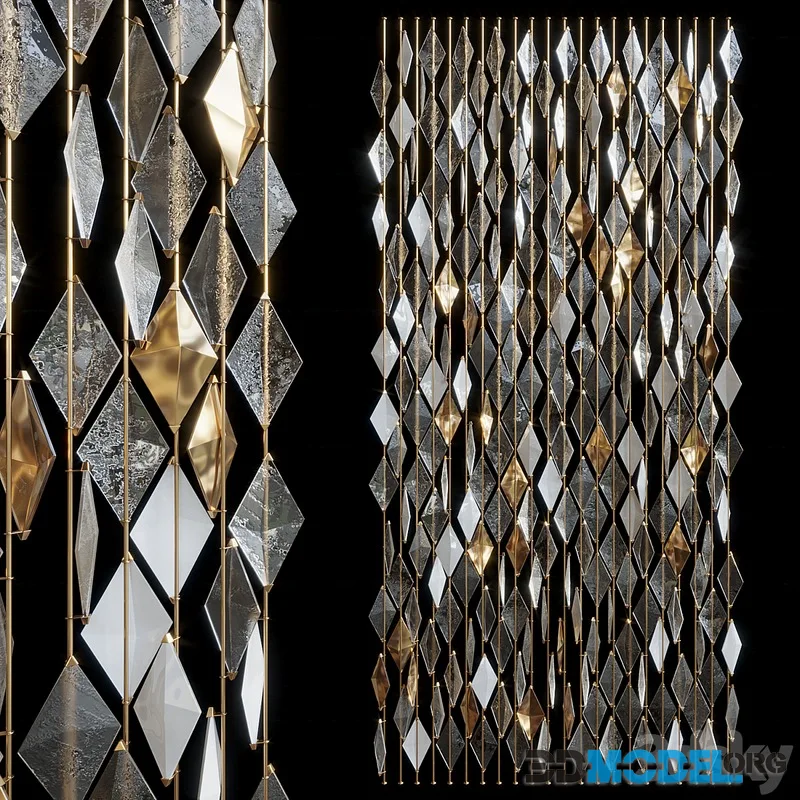 Decorative screen partition Vargov® Design