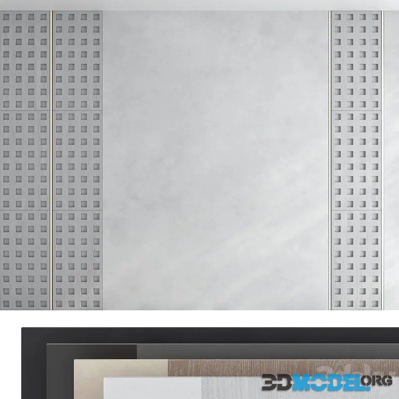 Decorative wall panel set 75