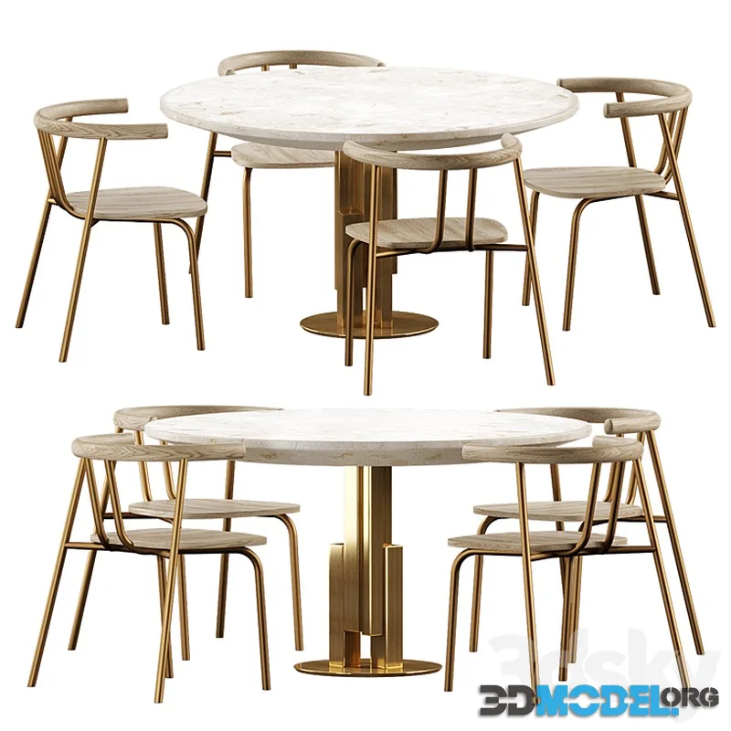 Dining set by Archinect