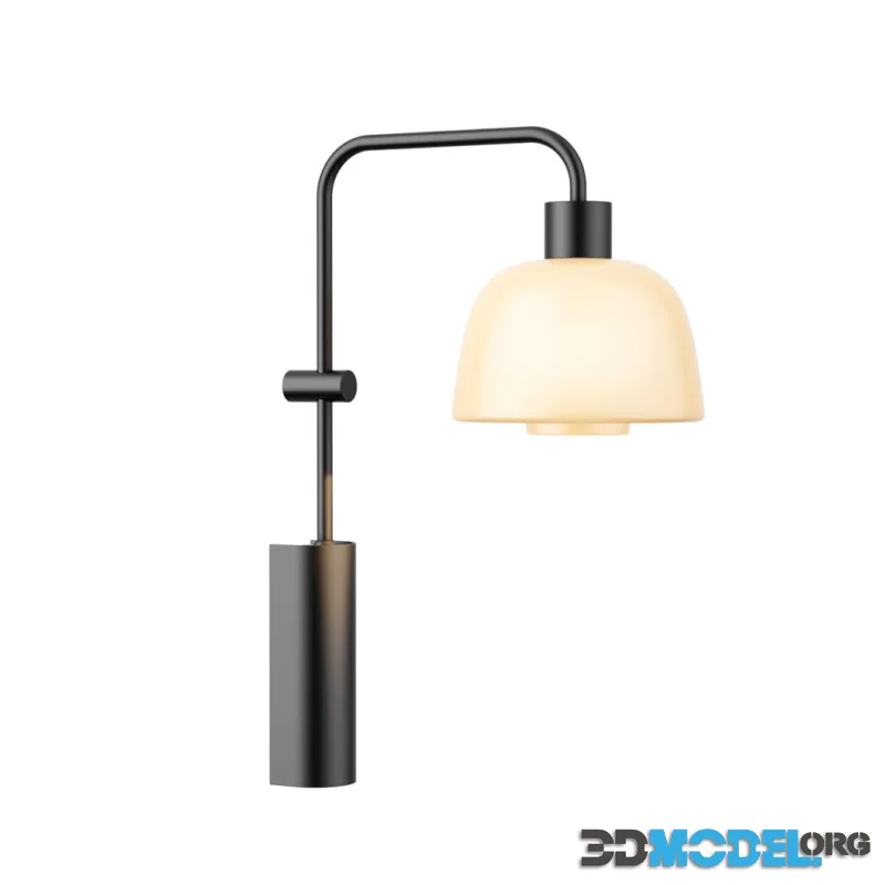 Drep A04 Glass Wall Lamp by Bover