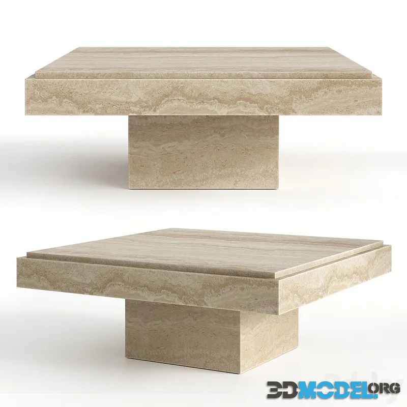 3D Model – Eichholtz - Sartoria Coffee Table