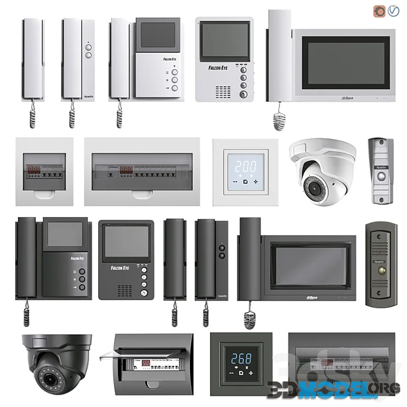 Electrical equipment set