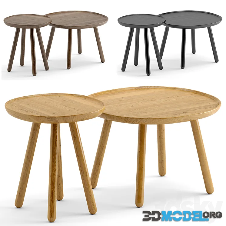 EMKO NAÏVE round coffee table