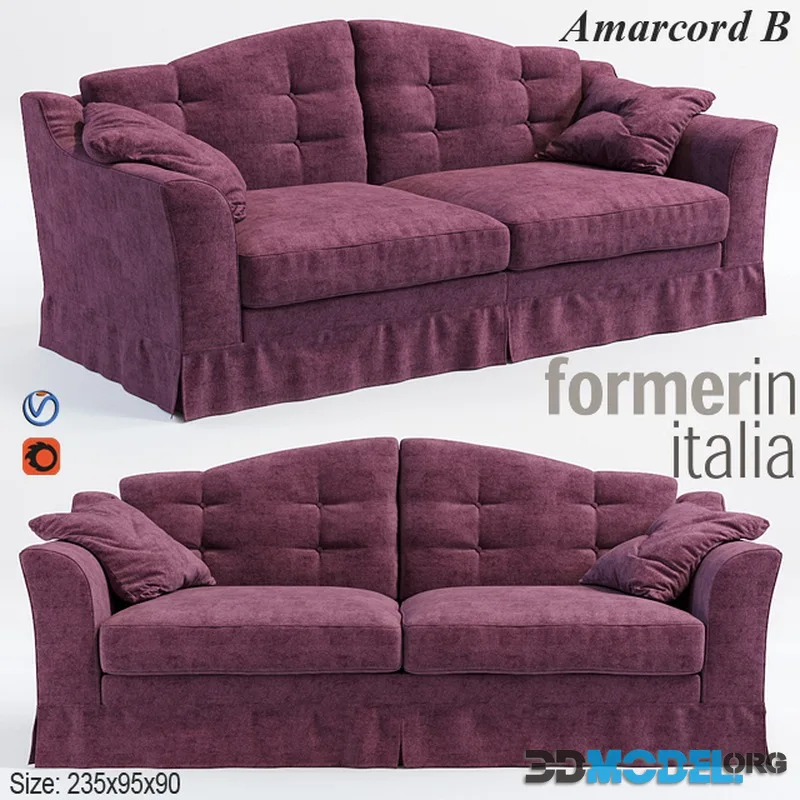Formerin Amarcord B sofa