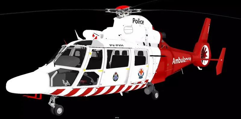 H145 Police Ambulance Helicopter (PBR)