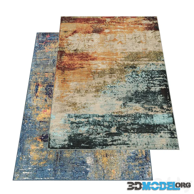 Haugan & Manhattan Abstract Rugs