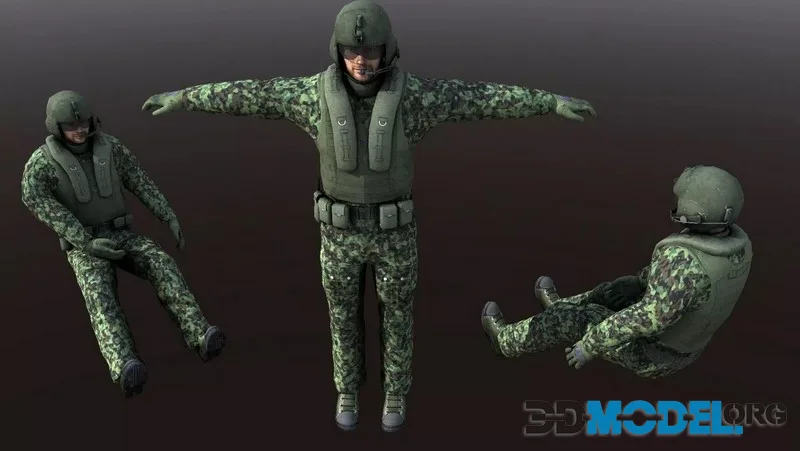 Helicopter Soldier (PBR)
