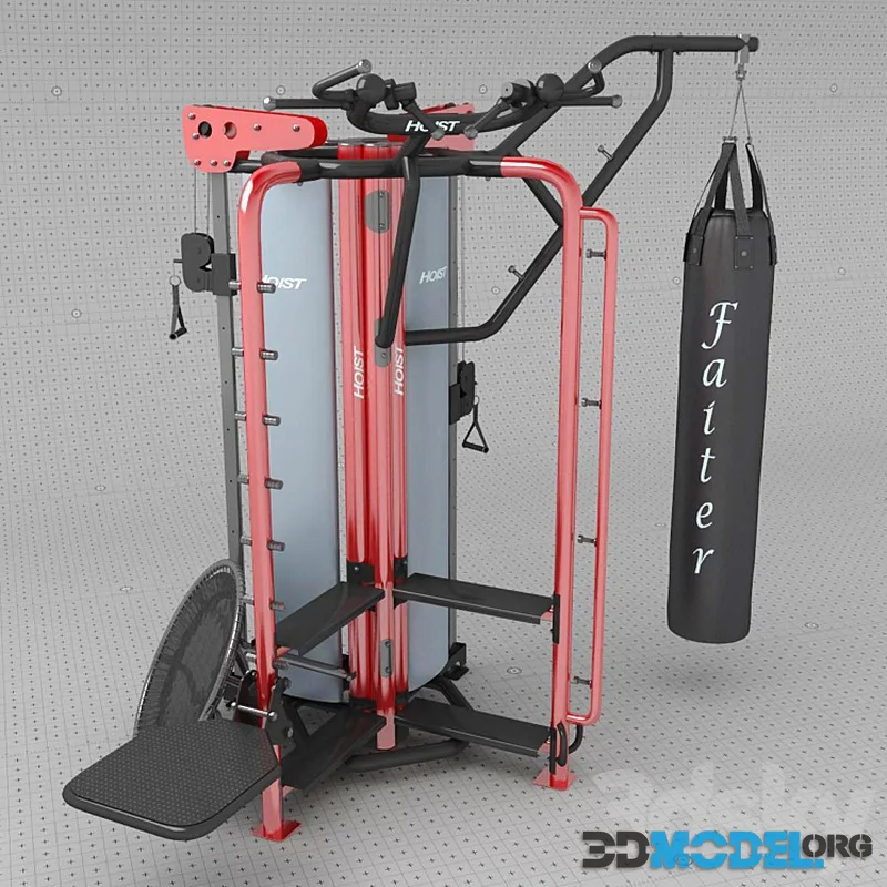 Hoist, sport box training apparatus