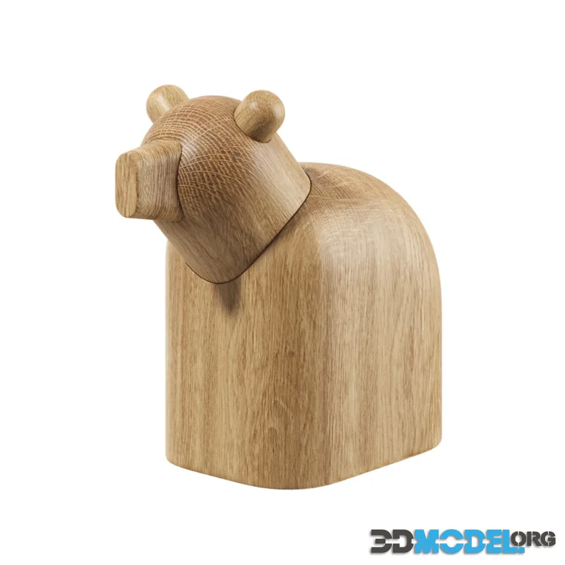 Karhu Decorative Bear Sculpture by Ligne Roset