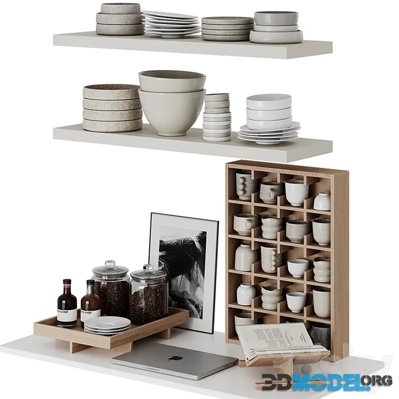 Kitchen accessories 001 with book